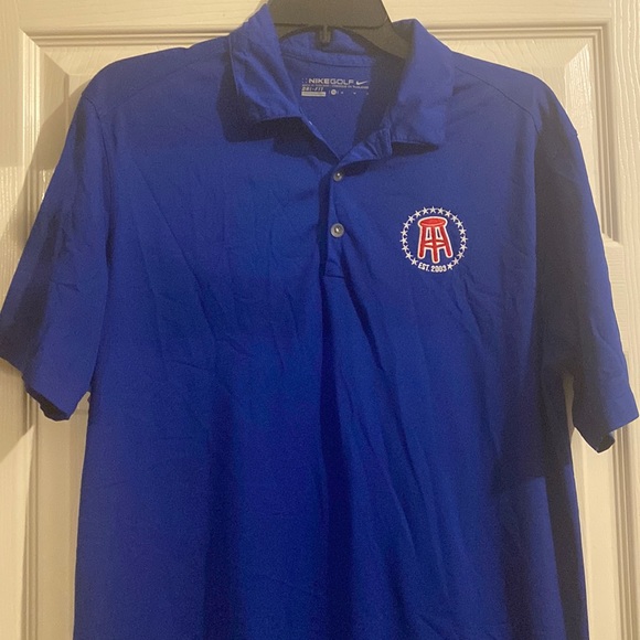 Nike Other - Barstool Sports Nike Polo Medium Blue Dri fit
